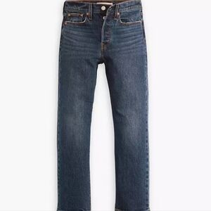 NWOT Levi's Wedgie Straight Jeans in Indifferent Indigo